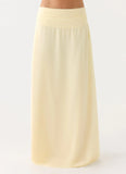 Natalya Maxi Skirt Yellow