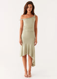 Huntah Midi Dress Sage