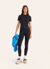 Black High Waisted Soft Touch Legging
