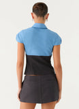 Mirna Micro Skort Charcoal