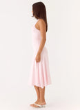 Klyne Midi Dress Pink