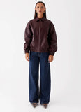 Holland Bomber Jacket Wine
