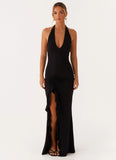 Charmed By You Maxi Dress Black