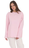 LA Graphic Crewneck Shirt in Pink