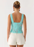 Leone Top Aqua