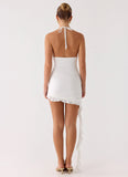 Keep A Beat Mini Dress Ivory