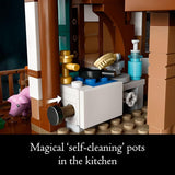 LEGO Harry Potter The Burrow Building Sets for Adults Collectible Harry Potter Weasley House Kits with 10 Minifigures Gifts for Men and Women Fans 76437
