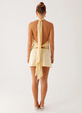 Willow Chiffon Top Yellow