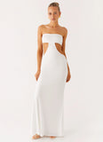 Kiss Me Cut Out Maxi Ivory