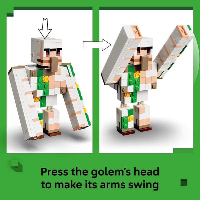 LEGO Minecraft Chicken Jockey Desert Attack 21592 Building Toys for Boys Girls Ages 9 Sturdy Build for Pretend Play 428 pieces Gift for Birthdays
