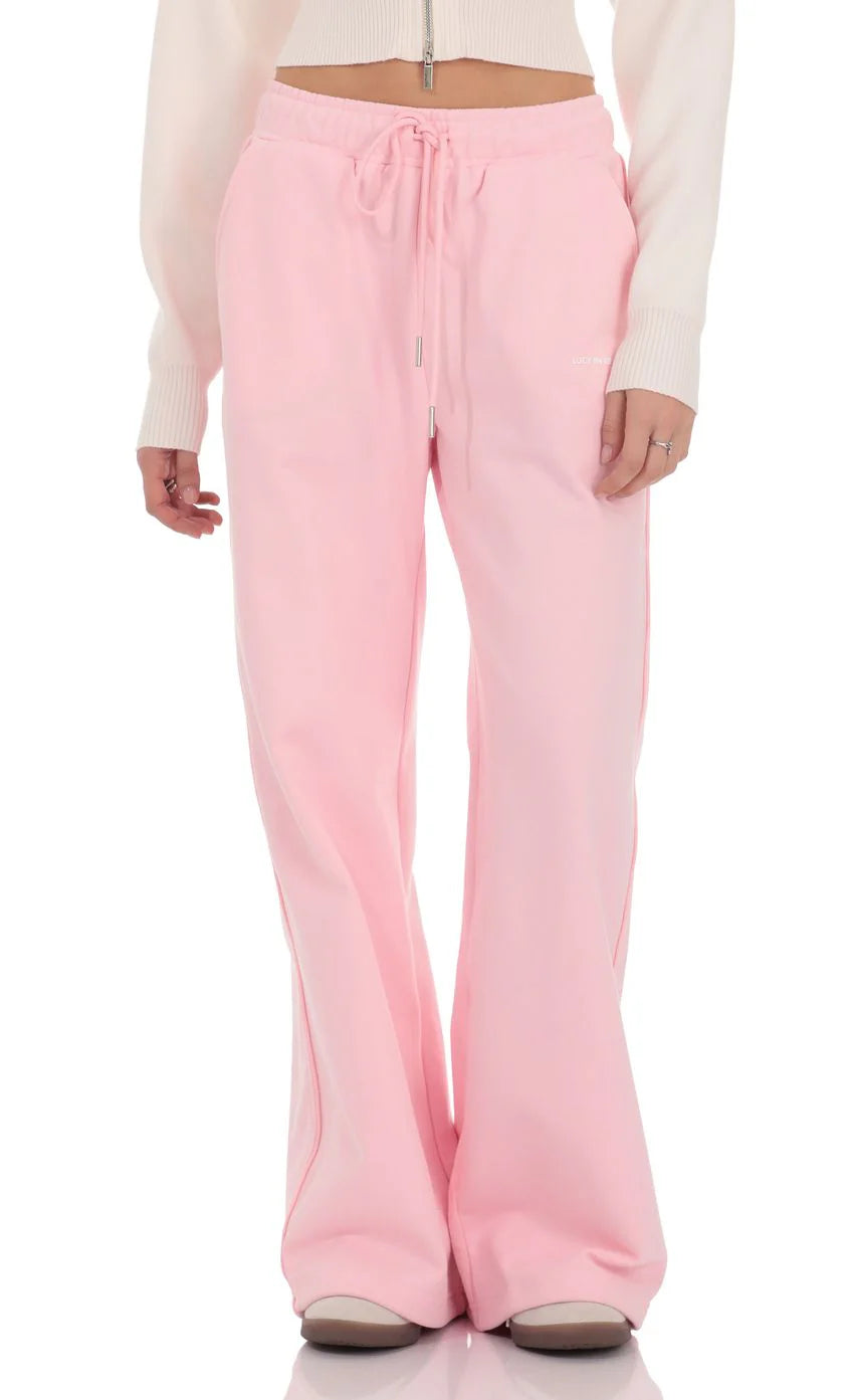Lucy Sweatpants in Pink