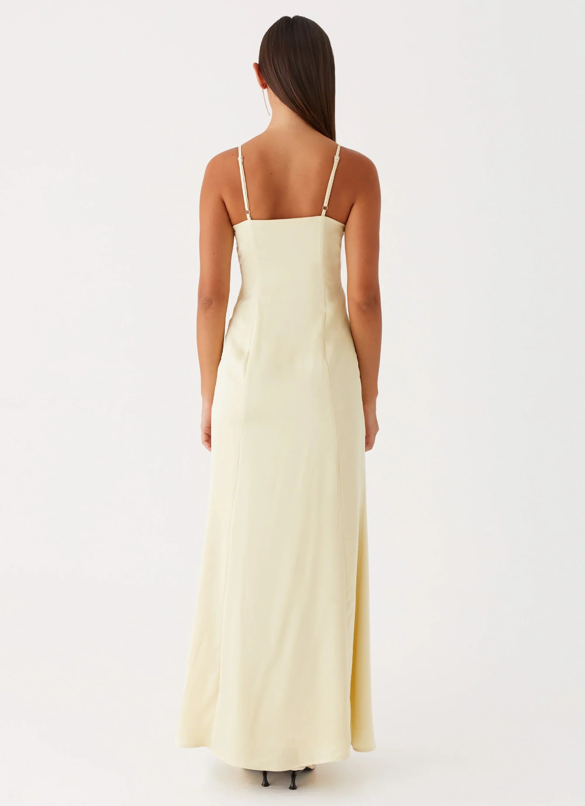 Miss Bloom Maxi Dress Lemon