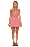 Robin Red Gingham Halter Playsuit