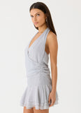 Mura Mini Dress Misty Blue