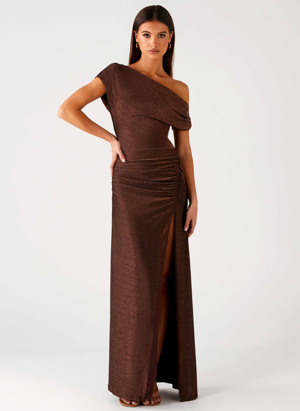 Harvest Moon Maxi Dress Chocolate