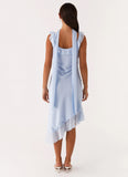 Fariday Midi Dress Blue