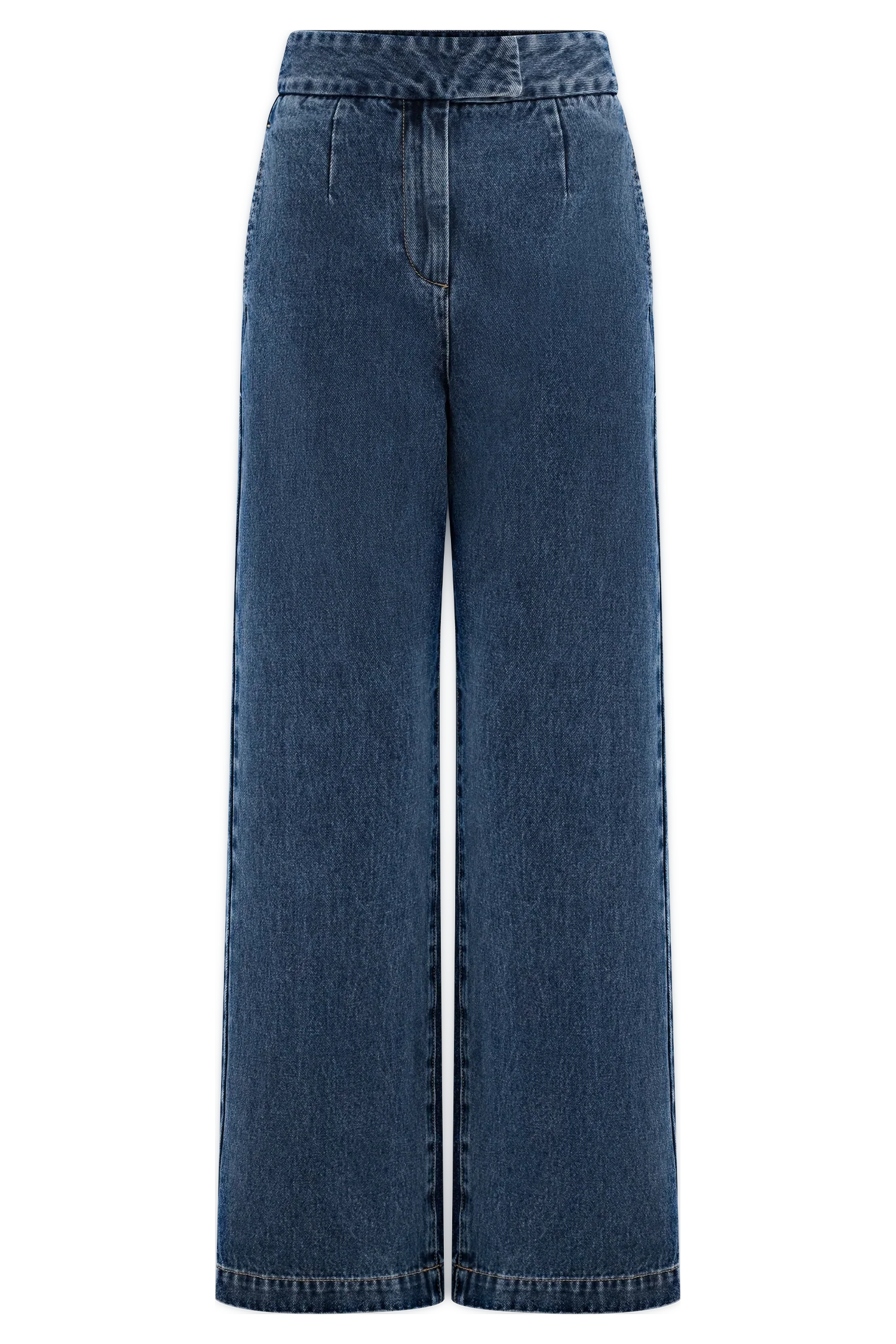 Rayne Wide Leg Denim Jeans 90S Blue