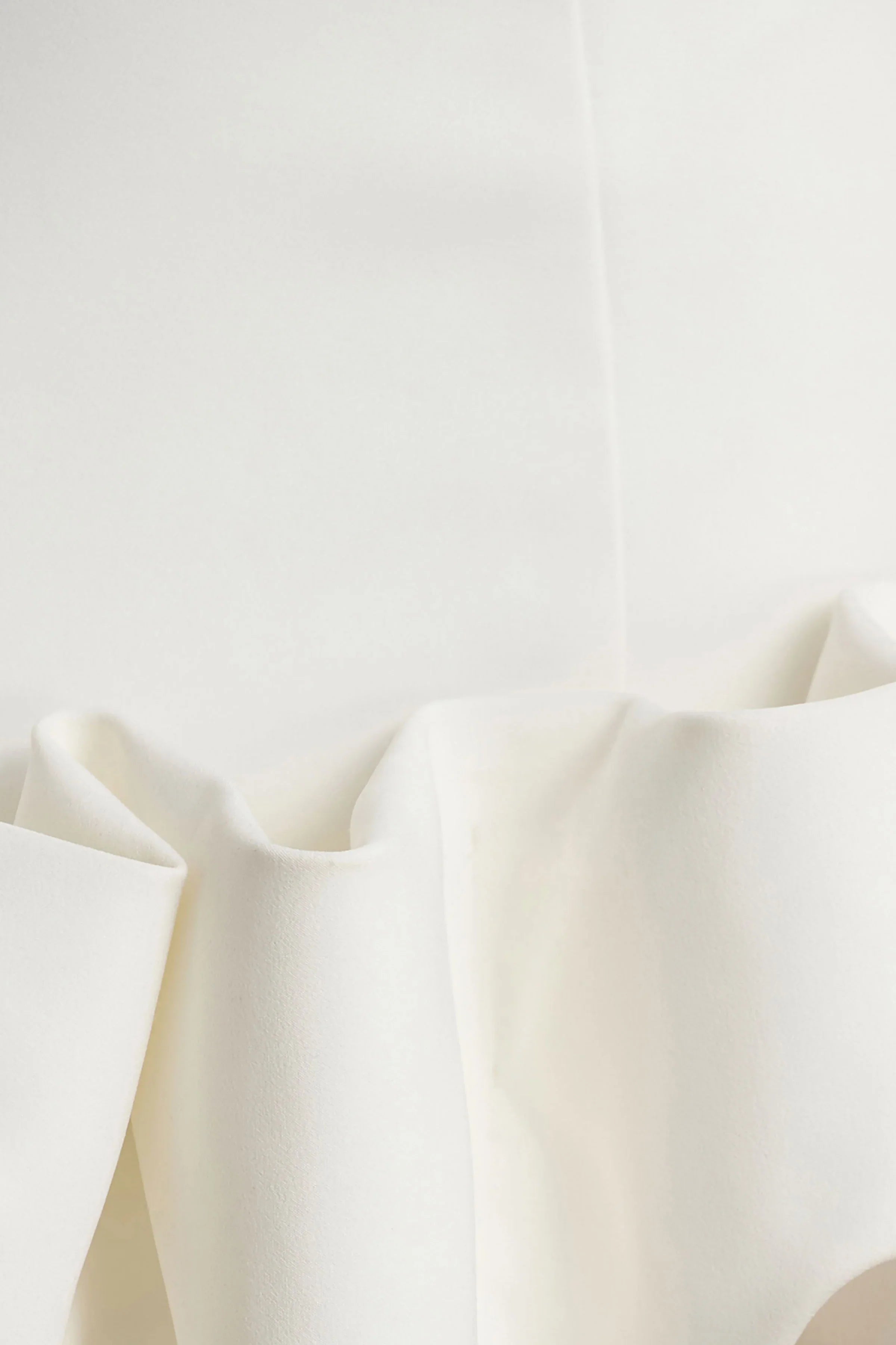 Geneve White Halter Neck Mini Dress With Ruffled Trim