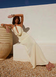 Mistlight Cowl Maxi Dress Yellow