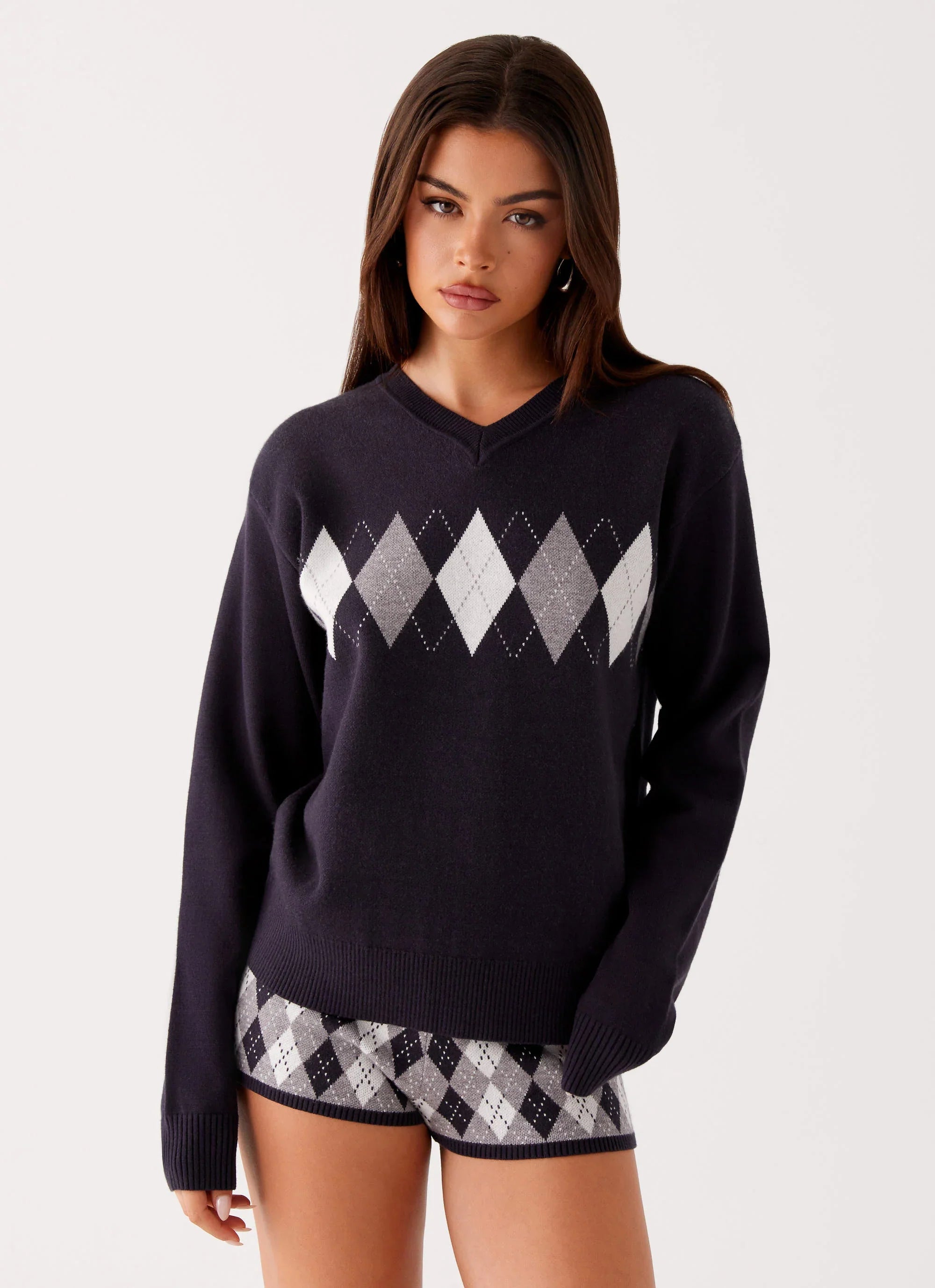 Context Knit Sweater Navy
