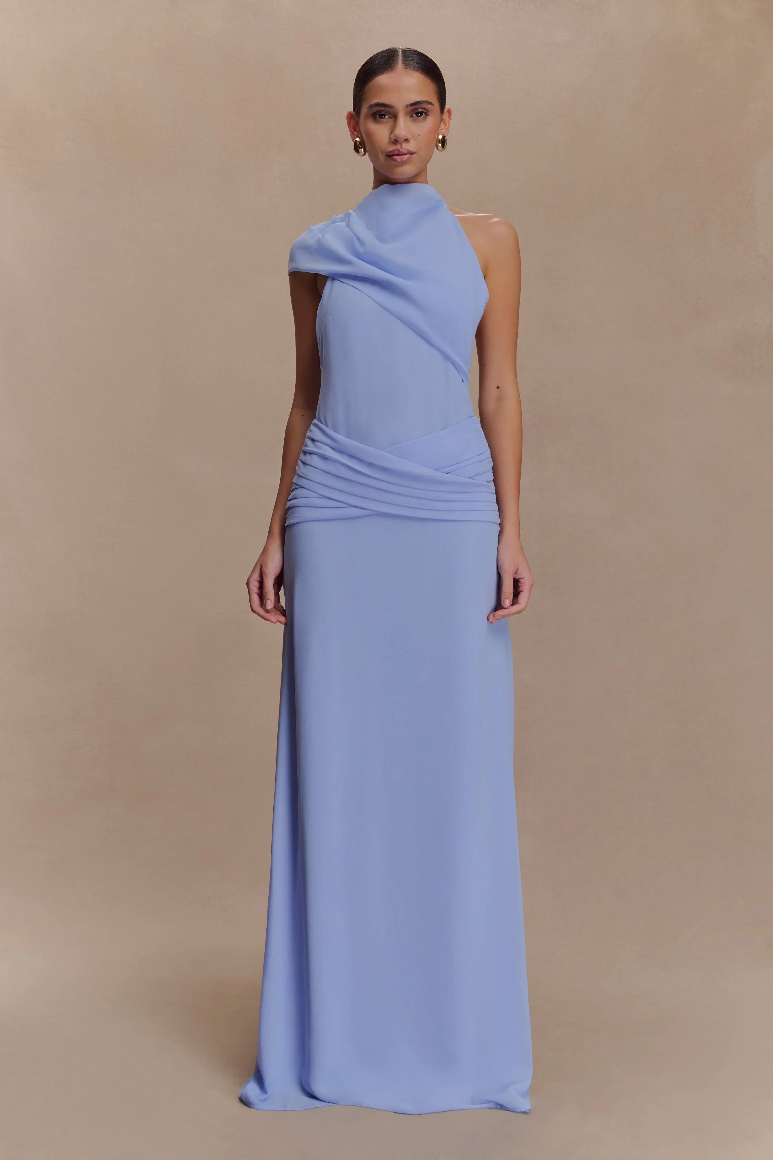 Analia Chiffon Maxi Dress Lilac