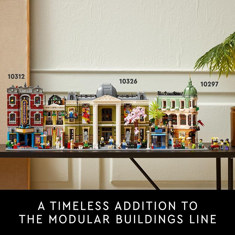 LEGO Icons Natural History Museum Building Kit for Adults Build and Display Gift Idea for Lovers of Museums Dinosaurs Science and Geology Addition to the Modular Buildings Collection 10326