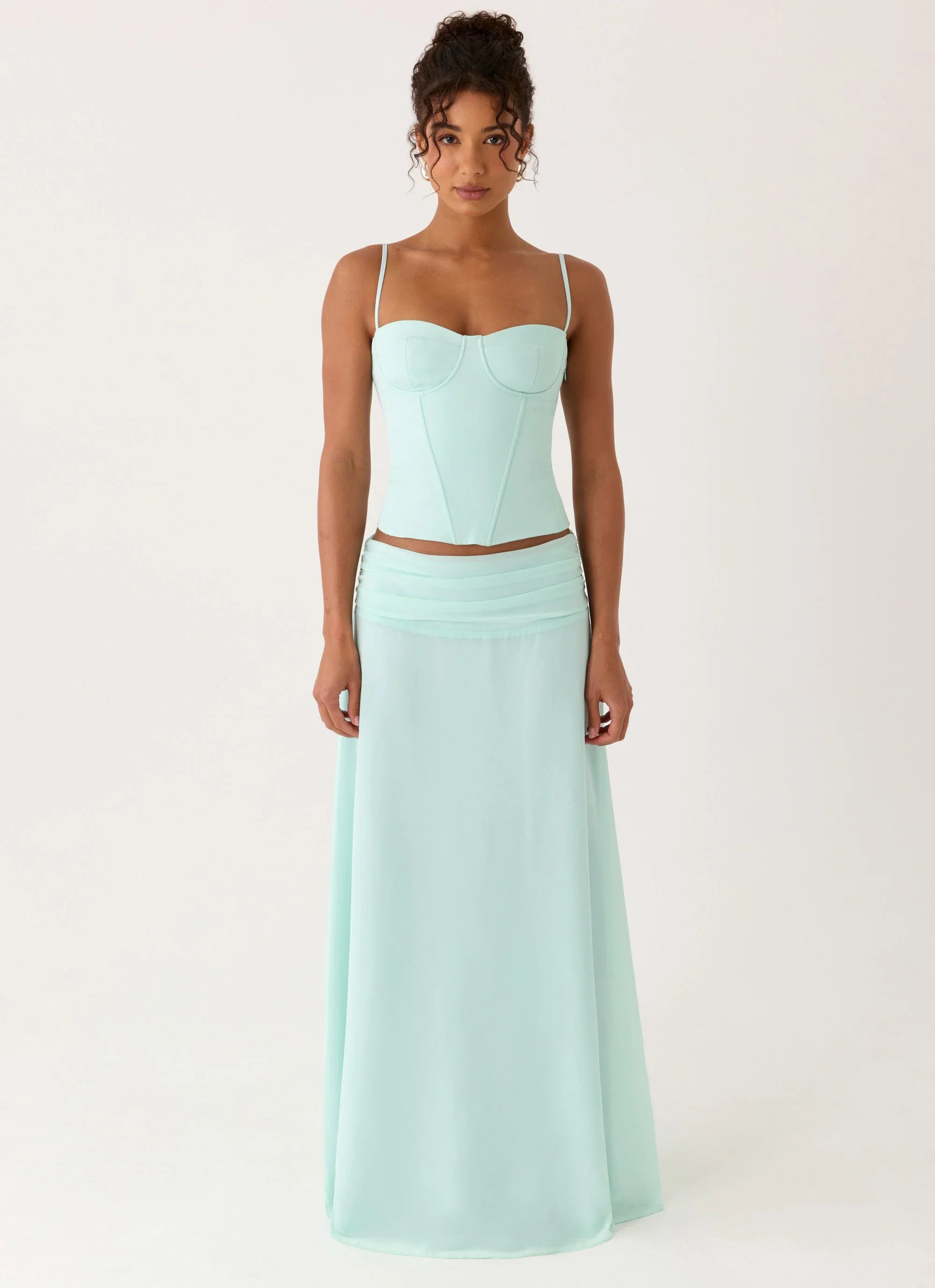 Tayana Corset Top Pistachio