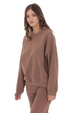Fleece Jumper in Brown