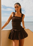 Tenielle Mini Dress Brown