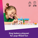 LEGO Friends Dog Treats Bakery Building Toy for Girls Boys Pretend Play Set for Kids Ages 6 W Aliya Sage Minidolls 2 Toy Dog Figures Accessories Gift Idea for Birthdays 42677