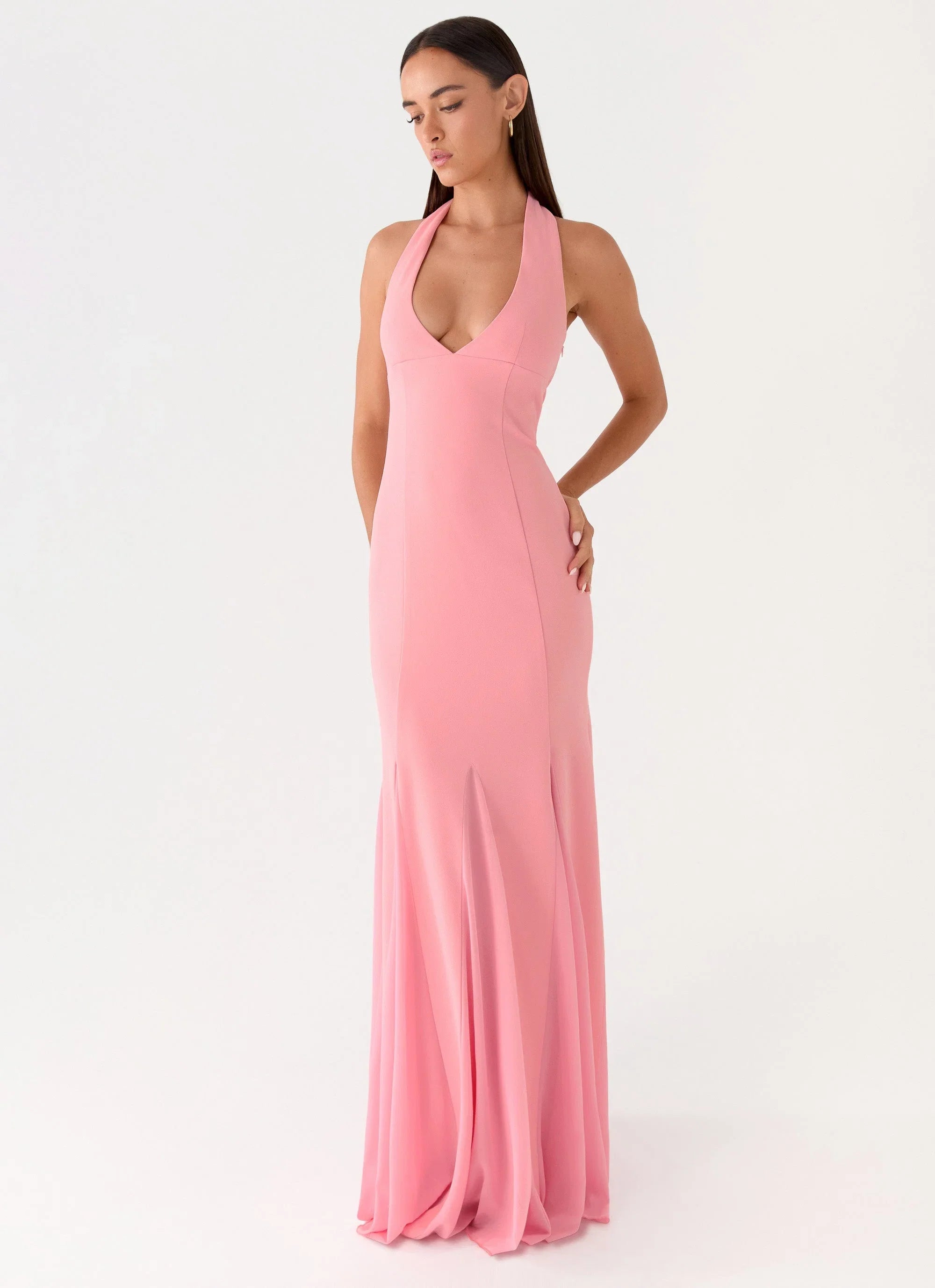 Girl Talk Maxi Dress Pink