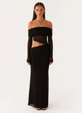 Emery Maxi Dress Black
