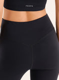 Black High Waisted Soft Touch Legging