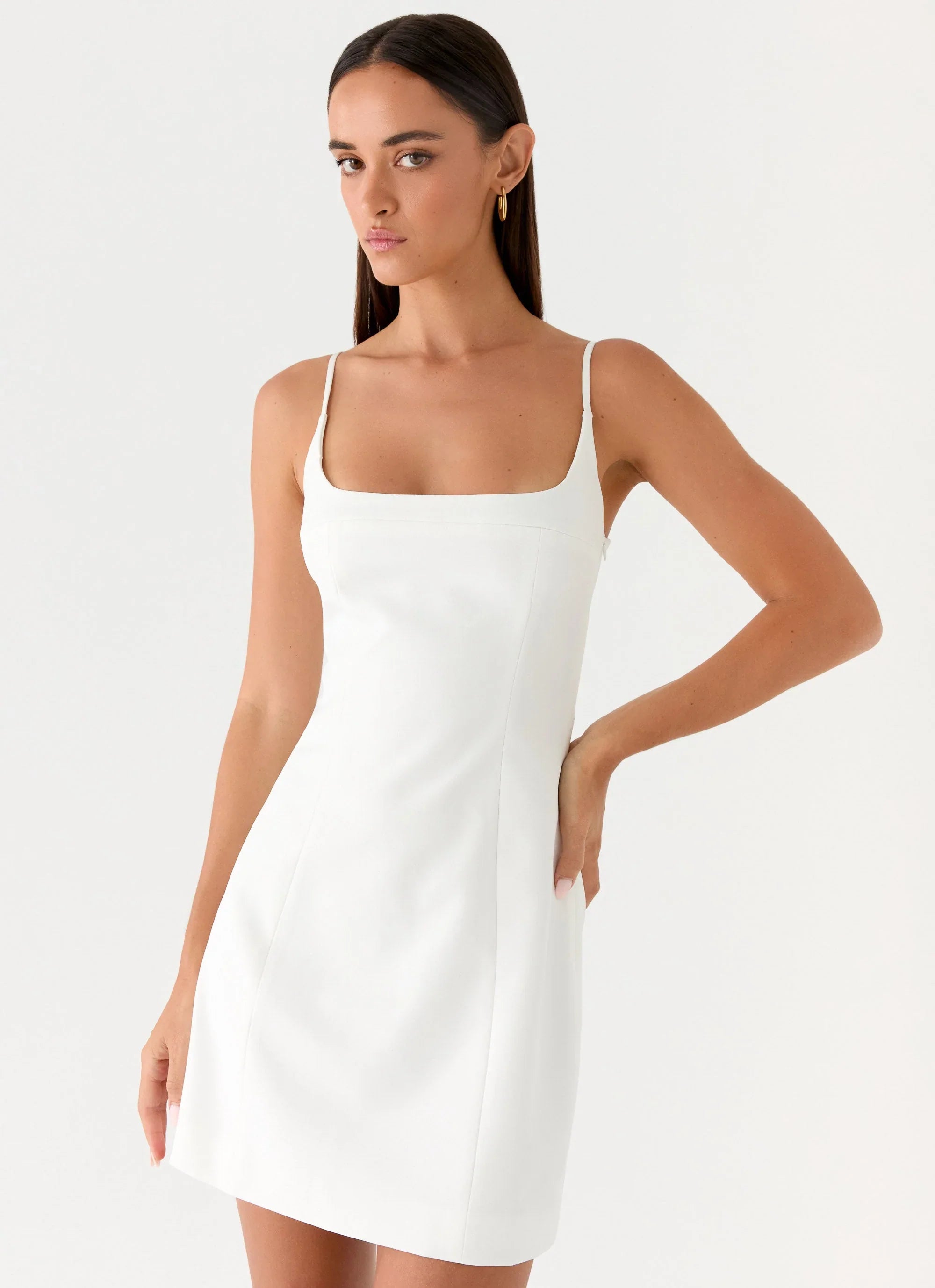 Caelia Mini Dress White