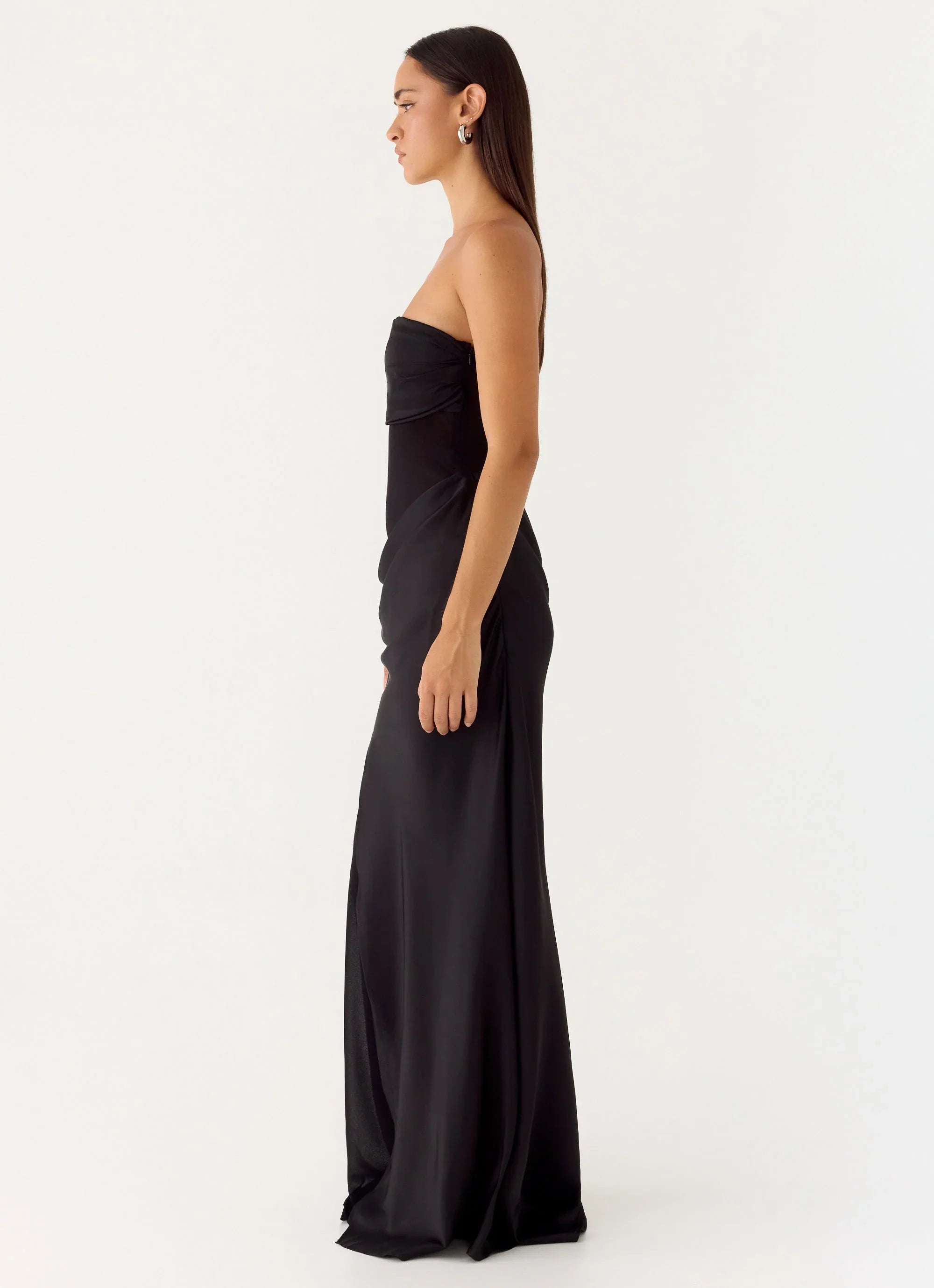 Champagne Skies Maxi Dress Black