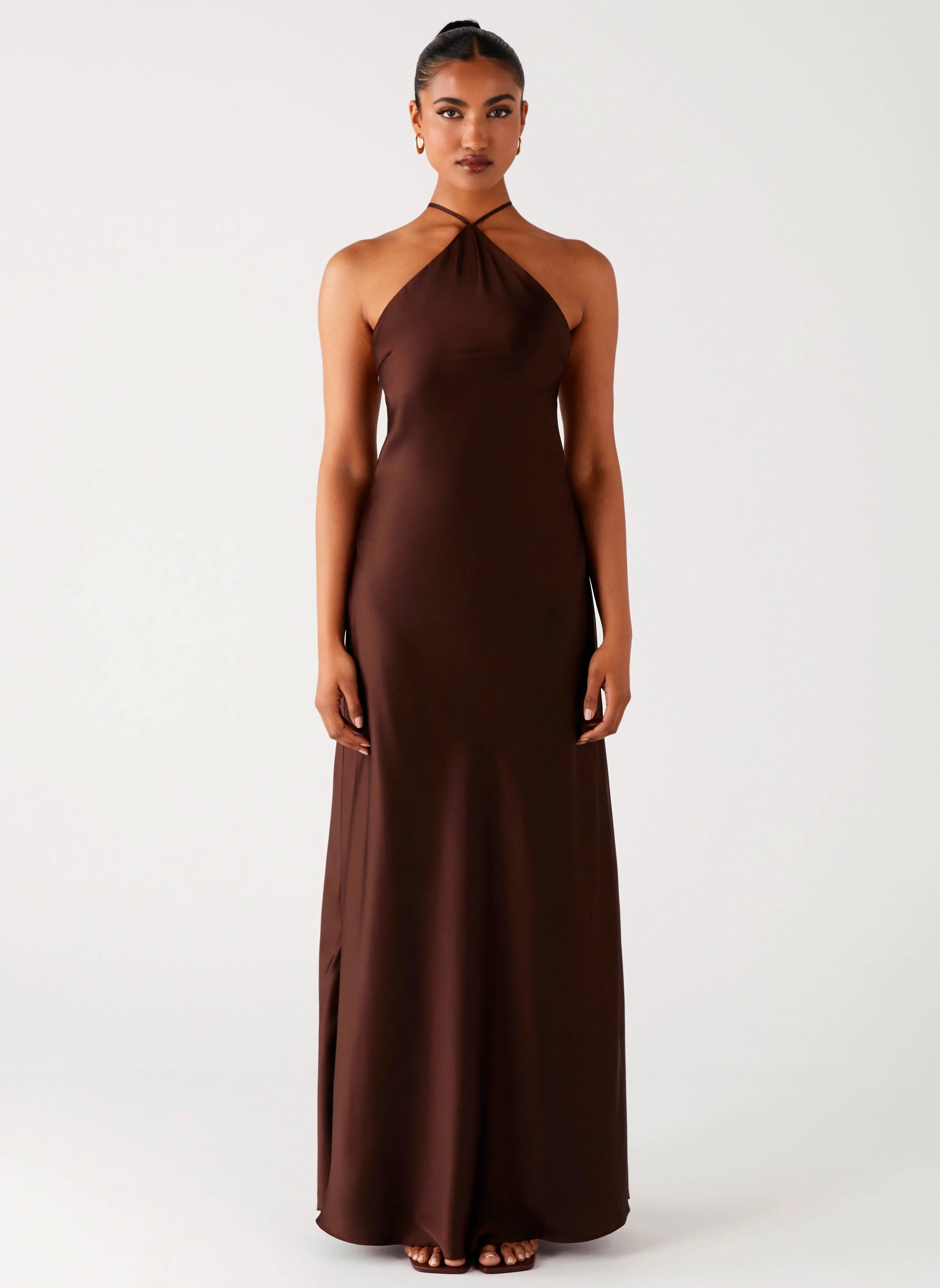 Tulama Maxi Dress Chocolate