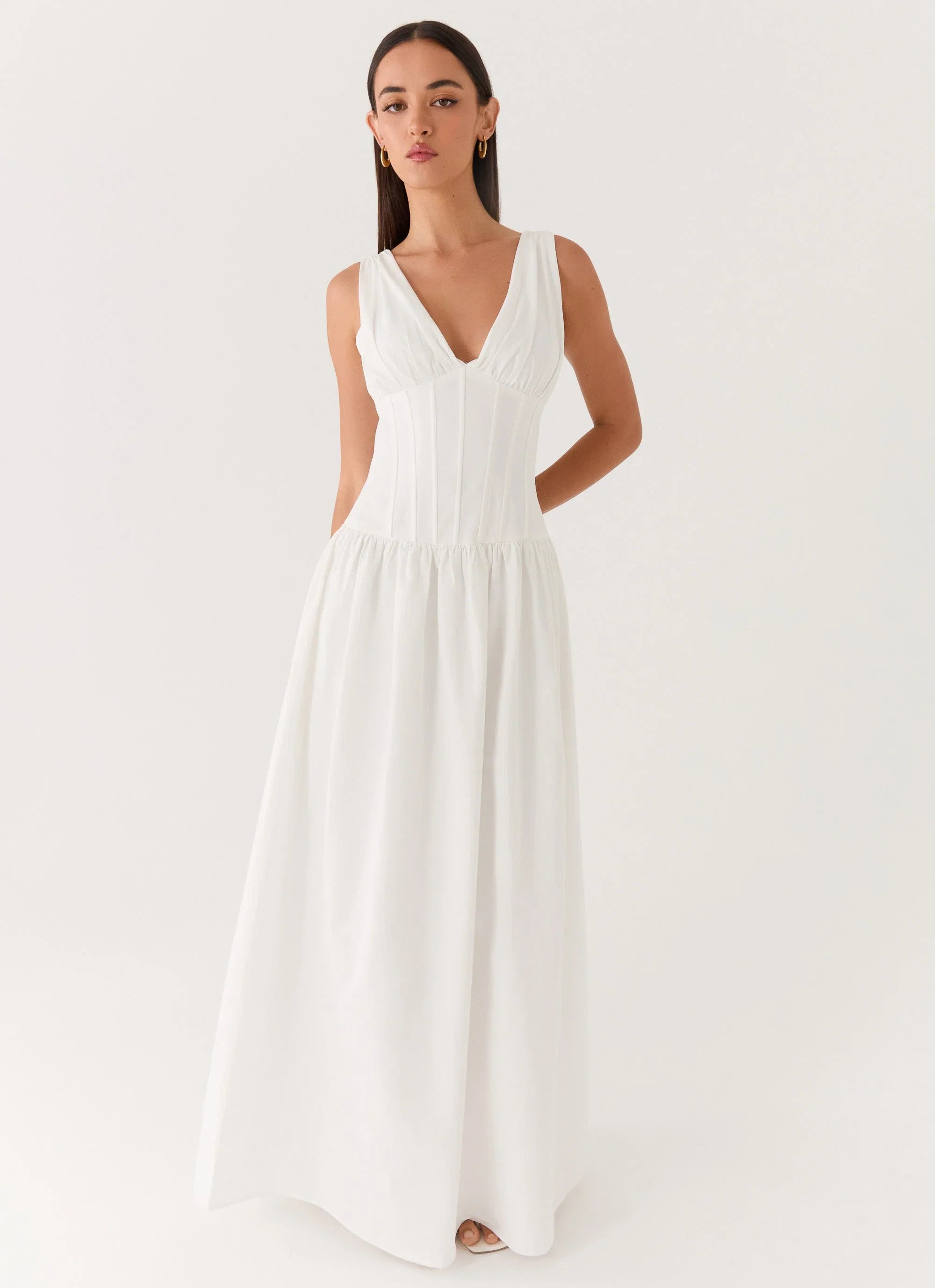 Eunbi Maxi Dress White