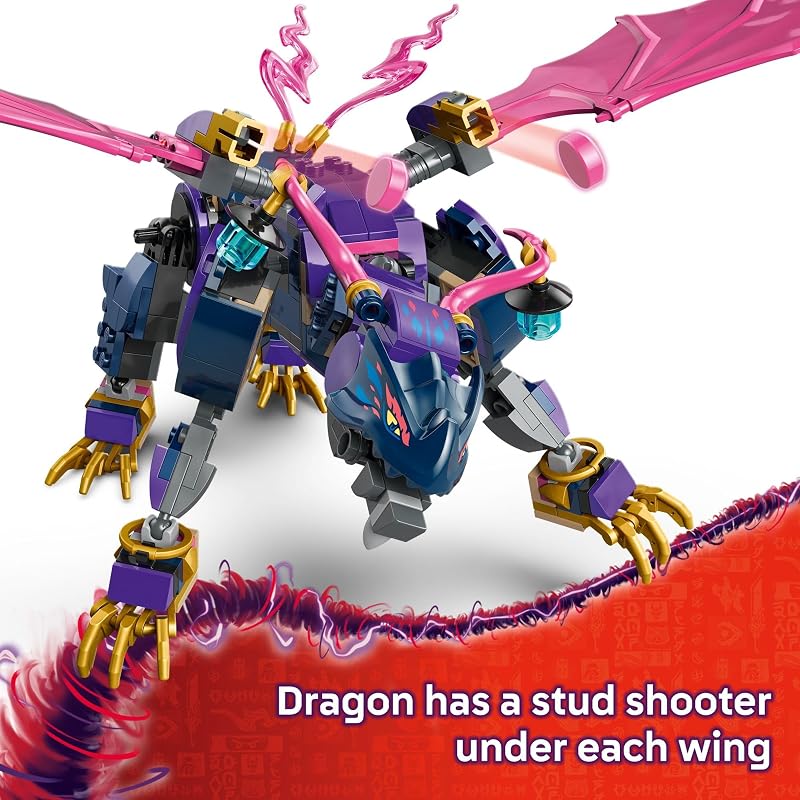 LEGO NINJAGO Rontu the Master Dragon Building Toy Dragons Rising Model Building Kit for Boys Girls Ages 7 Kids Toy W 4 Ninja Minifigures Dragon Figurine Gift Idea for Birthdays 71842