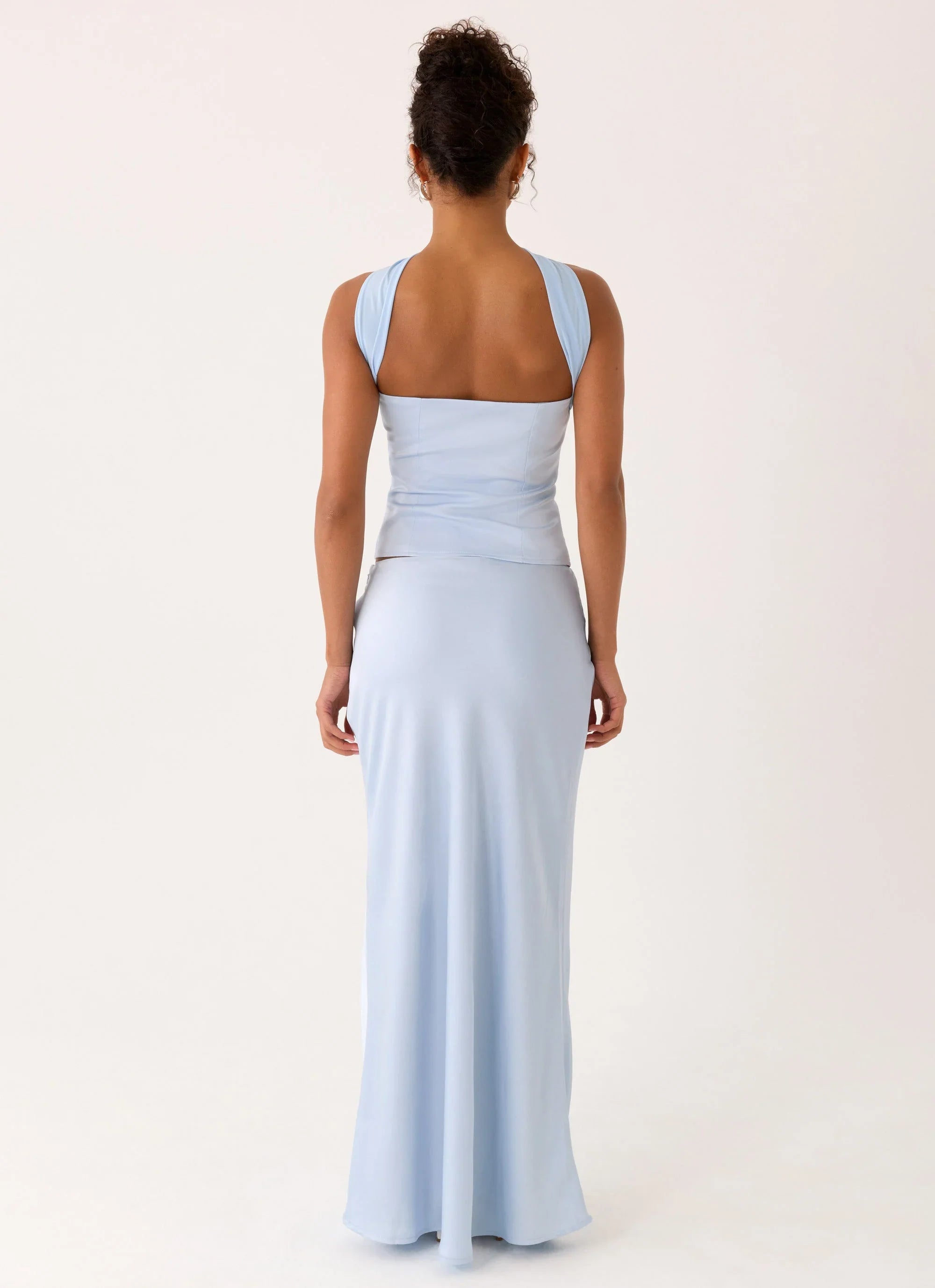 Bridgeta Maxi Skirt Blue