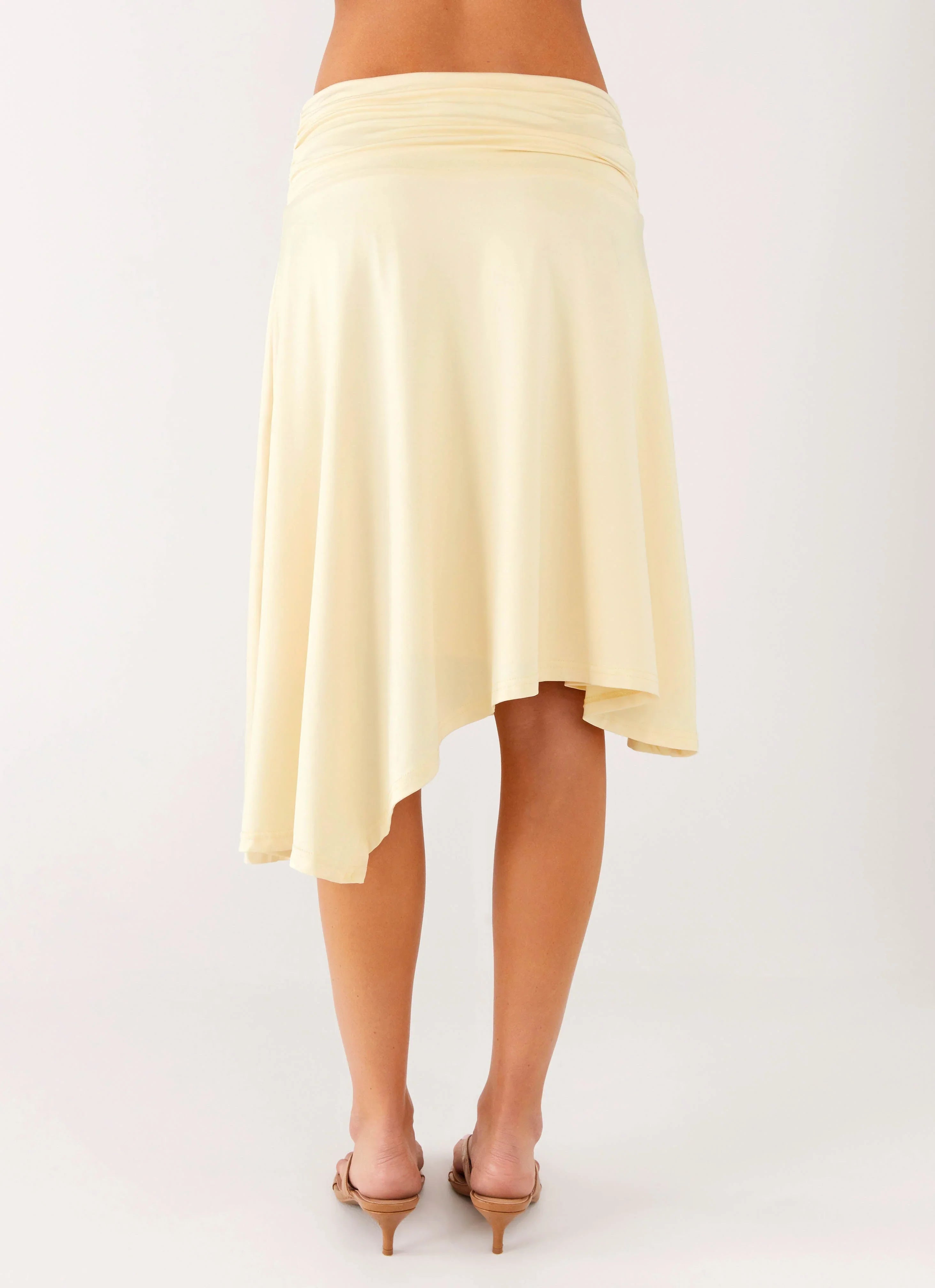 Brisa Midi Skirt Butter