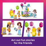 LEGO Friends Ice Cream Balloon Stand Building Toy for Girls Boys Pretend Play Set for Kids Ages 6 W Liann Paisley Minidolls Accessories Gift Idea for Birthdays 42692