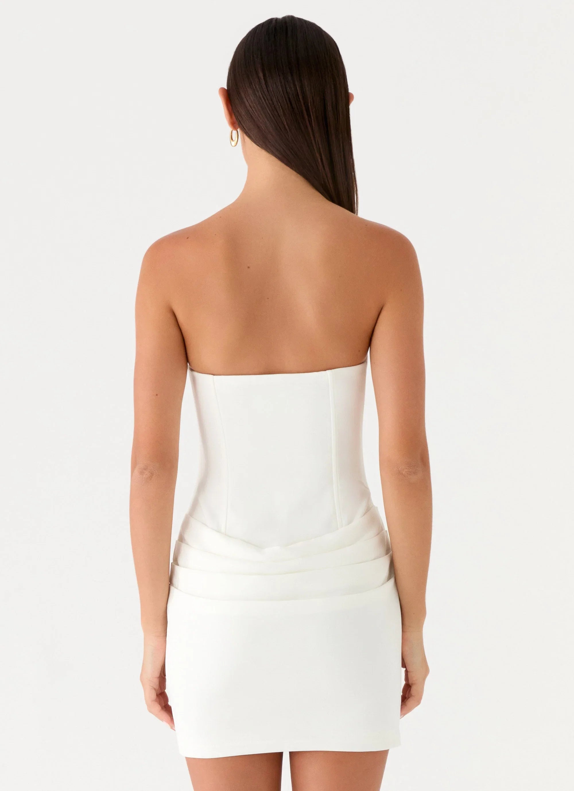 Thalina Mini Dress White