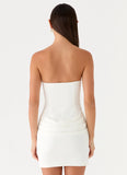 Thalina Mini Dress White