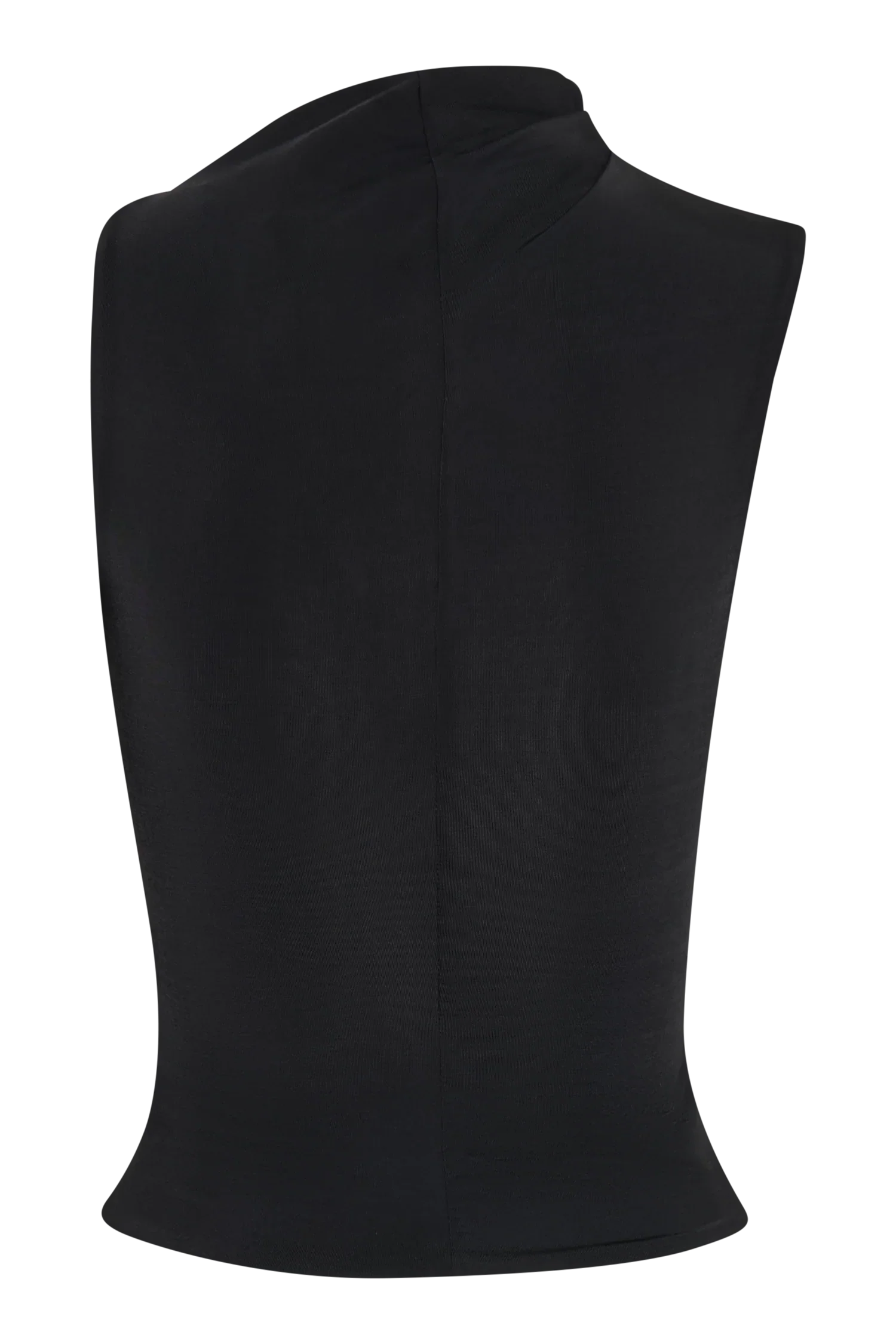 Hadleigh Sleeveless Slinky Top Black