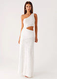 More Than Maybe Maxi Dress White