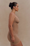 Jocelyn Backless Shapewear Mini Dress Latte