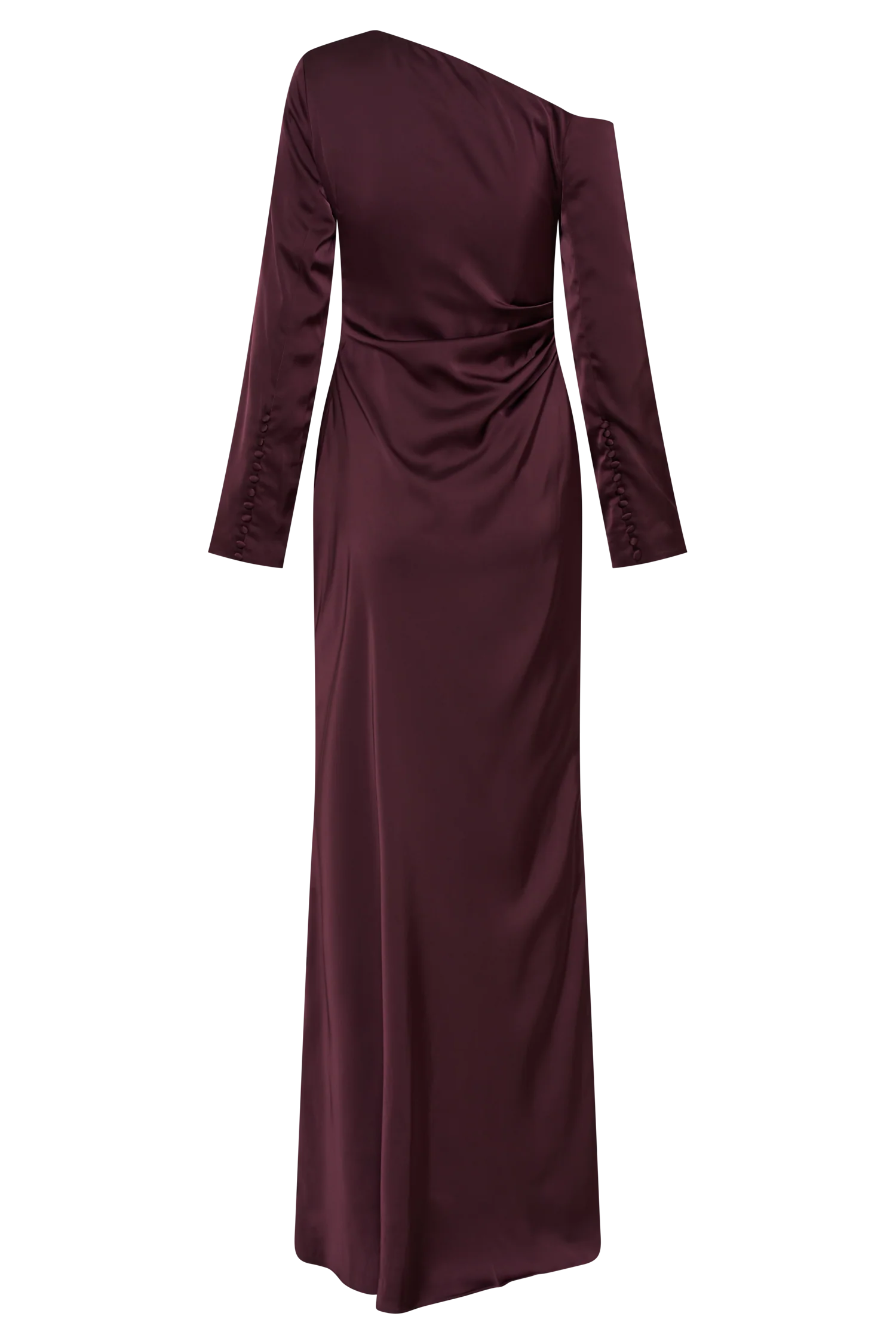 Avery Long Sleeve Maxi Dress Plum