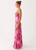 Everett Maxi Dress Lavender Lagoon