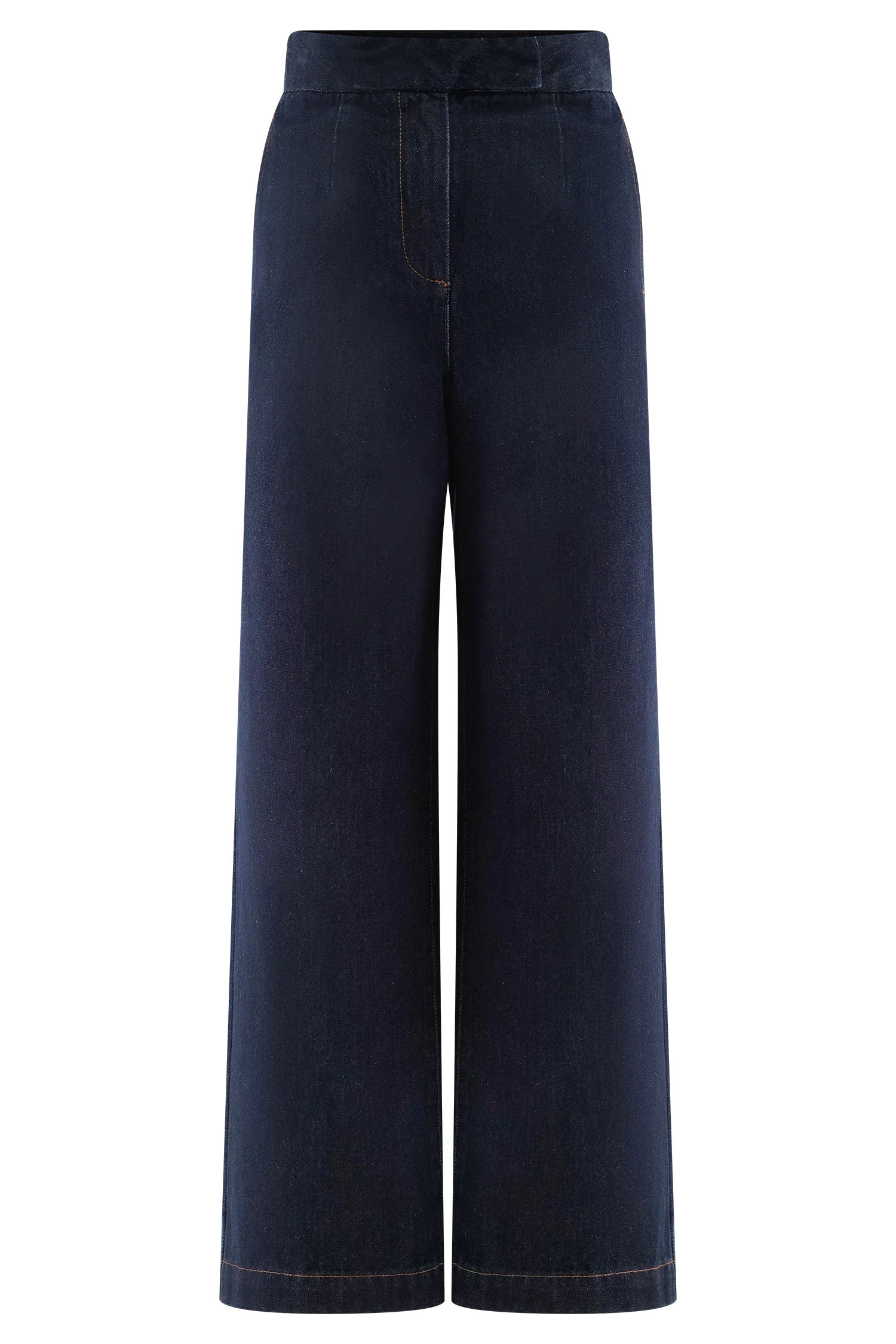 Rayne Wide Leg Denim Jeans Indigo Blue