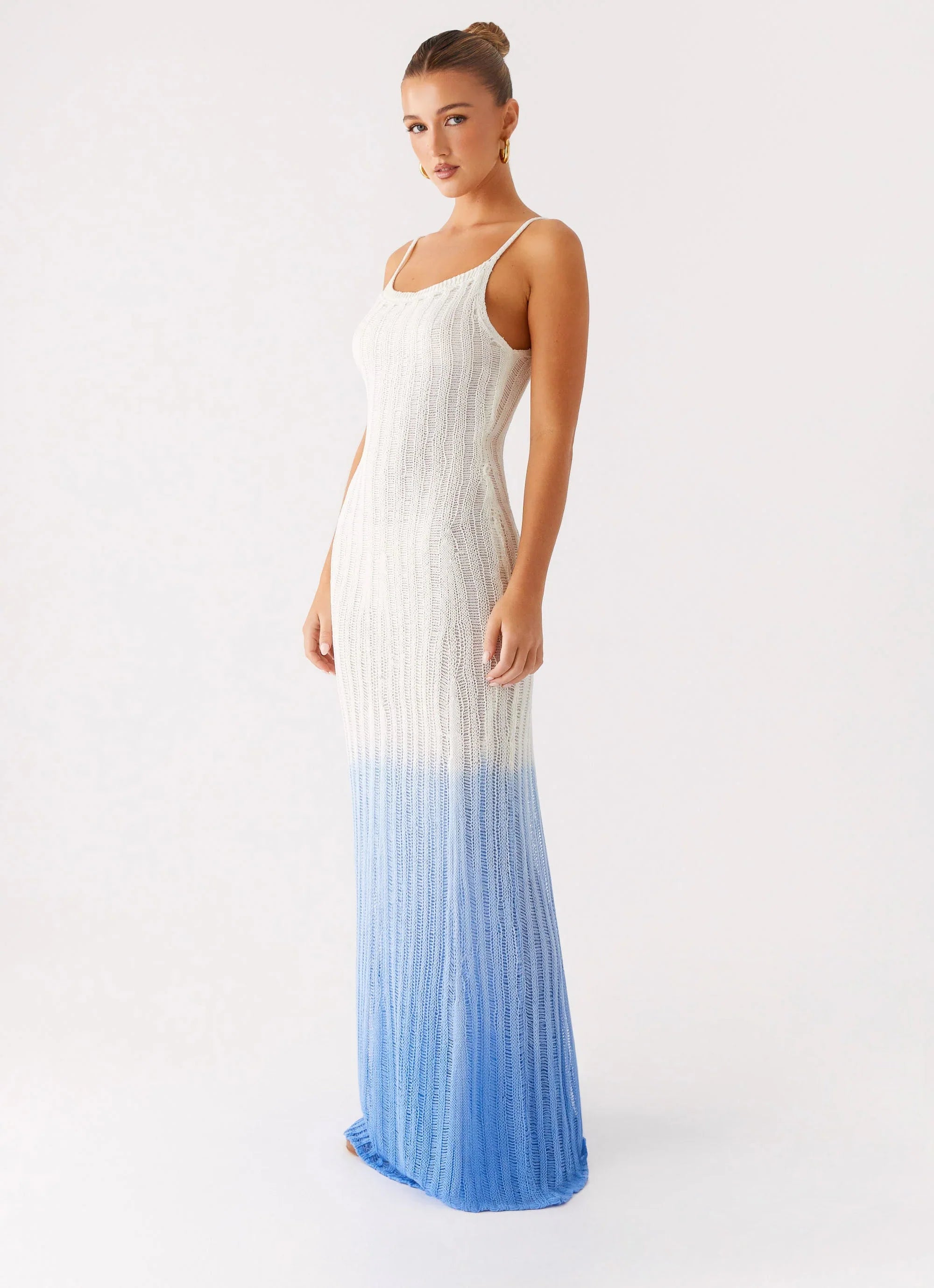 Kiki Maxi Dress Ombre Blue